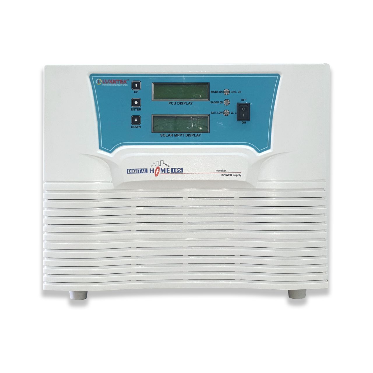 Luxntek Solar MPPT PCU 2kW 24V inverter front view
